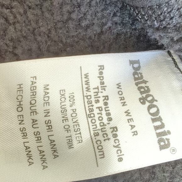 Patagonia Men's Better Sweater Fleece Vest Charcoal Black Sz Medium Jacket - Picture 5 of 7